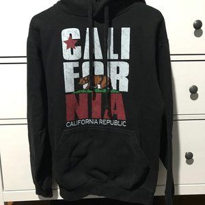 California Hoodie Black
